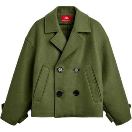 ZARA Harry Lambert Co-brand Jackets Unisex Green