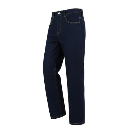 Jeep Casual Series High-End Washed American Retro Comfortable Vibe Simple Daily Outdoor Commute Classic Straight Mid-Rise Jeans Unisex