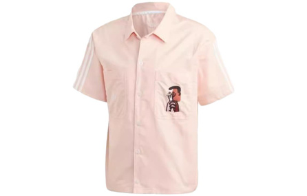 Adidas Originals Polo Shirts Men Pink