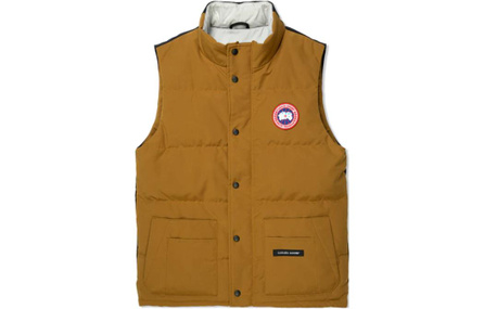 Canada Goose Freestyle Series FW22 Vest Unisex Blue & Brown Multicolor