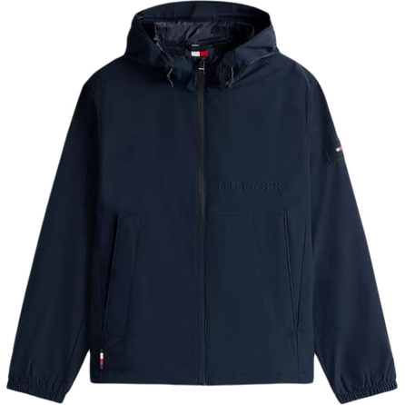 Tommy Hilfiger Solid Color Hooded Long-Sleeve Fashion Jacket Men's