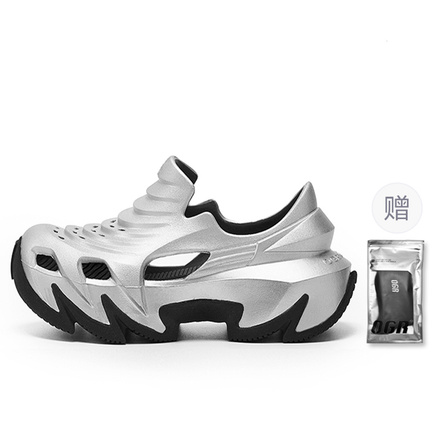 OGR DragonSpike Clogs Unisex Titanium Silver Metal OG Basic