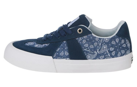 Ollieskate Anti-Slip Wear-Resistant Low-Top Skateboard Shoes Unisex Blue