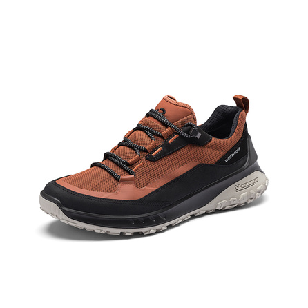Ecco Otto Series Low Top Casual Shoes Men's Black Brown