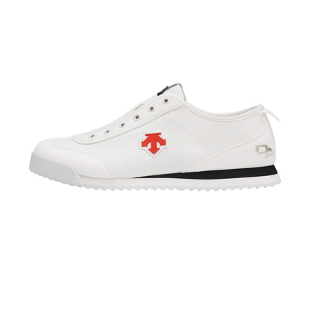 DESCENTE CHRON TEMPO Comfortable Versatile Low-Top Casual Shoes Unisex White