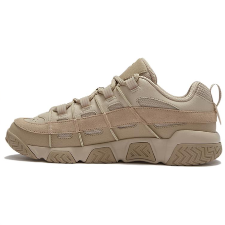 FILA FUSION BUSTER Puffy Shoes Cushioning Low top Vintage Basketball Shoes Men's Brown