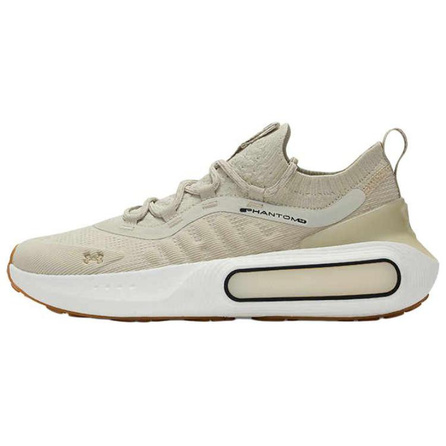 Under Armour Phantom 4 Cushioning, Wear Resistant Low top Casual Running Shoes Men's Beige