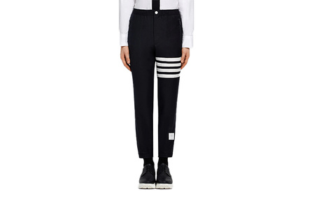 THOM BROWNE Casual Pants Men Marine Blue