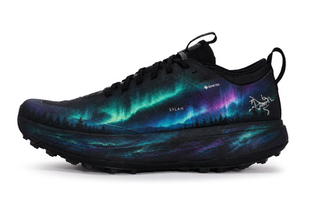 [Custom Sneakers] Arcteryx SYLAN 811 Made Star Mist Fantasy Iridescent Starry Sky Mountain Functional Ethereal Pioneer Romantic Aurora Colorful Couple Style Trail Running Shoes Men's