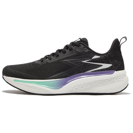 361° Swift Wind VI Swift Wind Q-Tan Ultra VI Comfort Versatile Slip-Resistant Wear-Resistant Low-Top Casual Running Shoes Men's Black Blue Purple