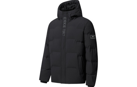 Erke Down Jackets Unisex Jet Black