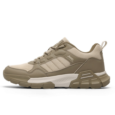 Jeep Four-Season City Commute Classic Minimalist Vintage Trendy Comfortable Versatile Camping Travel Outdoor Hiking Shoes Shock-Absorbing Wrap-Around Wear-Resistant Breathable Non-Slip Low-Top Casual Shoes Unisex