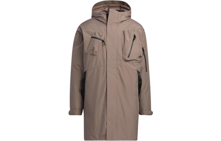 Adidas Originals Utility Down Down Jacket Japan Version Men's Brown
