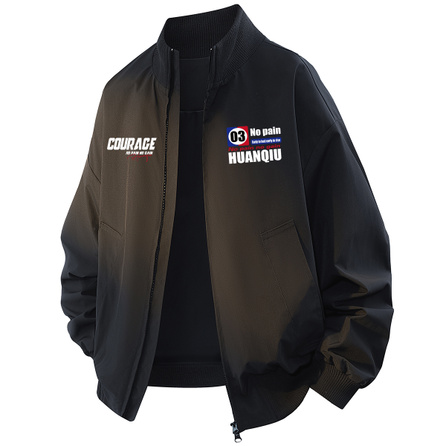 HUANQIU American Street Style Coach Jacket Unisex