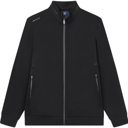 FLIA FILA Fashion Casual Knit Long Sleeve Jacket Men's Black