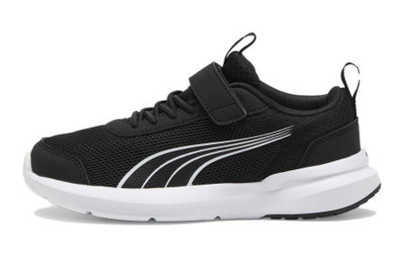 PUMA Kruz Profoam Slip-Resistant Kids Lifestyle Shoes Black White Kids'