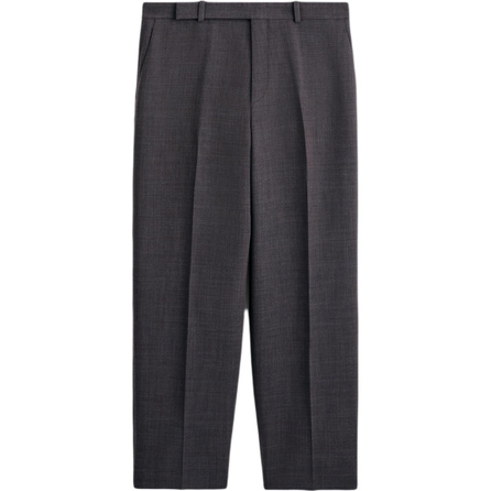 COS Comfortable Versatile Straight Leg Pleated Zip Casual Pants Men's