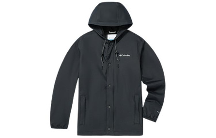 Columbia Water-Resistant Windbreaker Jacket Men's Black