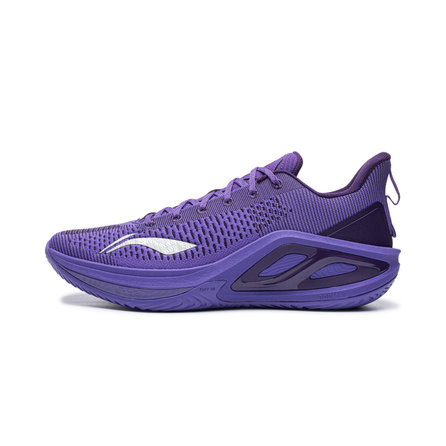 LiNing Hurricane 2 ELITE Blue Tone Boom Lightweight Elastic Technology Lightweight High Rebound Durable Stable Support Cushioning Anti-Slip Wear-Resistant Low-Top Basketball Shoes Men's Star River Purple