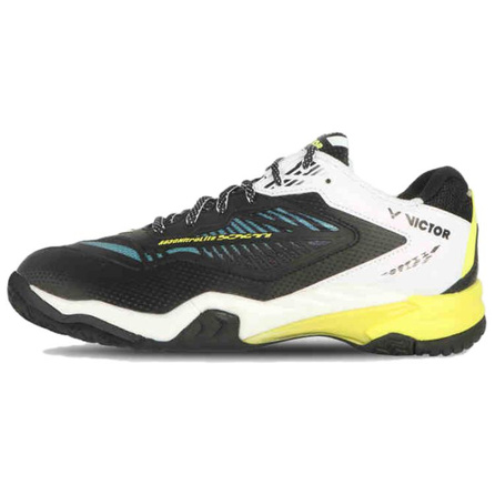 VICTOR PU Mesh Synthetic Leather A830NitroLite Comfort Fit Slip-Resistant Wear-Resistant Low-Top Badminton Shoes Men's Black