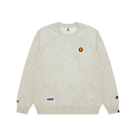 Aape FW26 Ape Legion Fleece-Lined Minimalist Casual Sweatshirt Men's