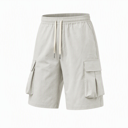 Jeep Cool Sports Versatile Solid Color Regular Straight-Leg Mid-Rise Five-Point Shorts Casual Pants Men's