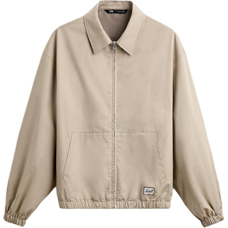 ZARA Jackets Men White
