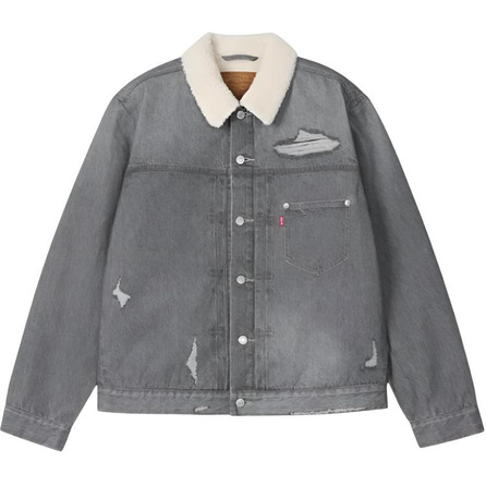 Levi's Winter Warm Series Fashion Casual Comfortable Long Sleeve Denim Jacket Men's
