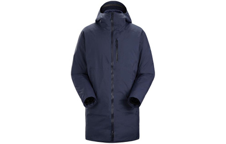 Arc'teryx Hooded Zip Design Solid Color Windproof Breathable Down Jacket Men's