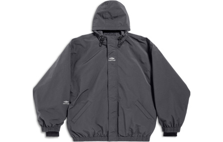 Balenciaga Jackets Coats Regular Fit Men's Dark Gray