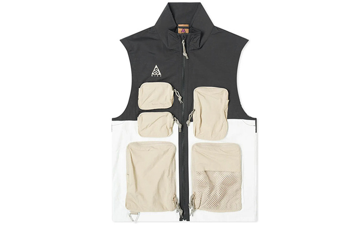 Nike Vests Men Black White
