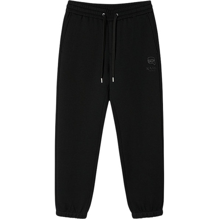 KARL LAGERFELD Business Casual Outdoor Drawstring Cuff Sweatpants Knit Joggers Men's