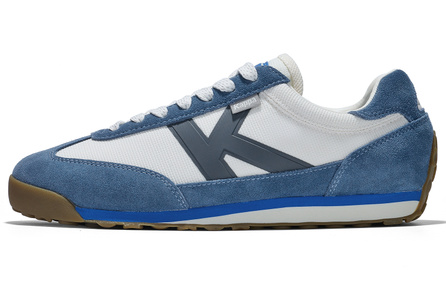 Kappa Sport Versatile Lightweight Breathable Slip-Resistant Wear-Resistant Low-Top Running Shoes Unisex Blue White