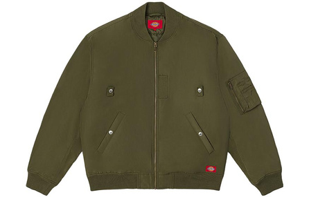 Dickies Puffer Jackets Unisex Army Green/MGR