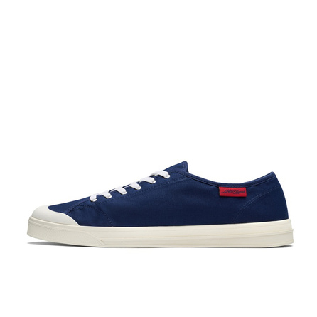 Kappa SERIES Fabric White Shoes Summer Casual Versatile Breathable Canvas Shoes Lightweight Low-Top Skate Shoes Unisex Uniform Blue