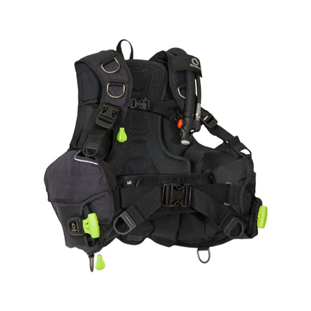 DECATHLON Vests Unisex Black/Fluorescent Cool Yellow