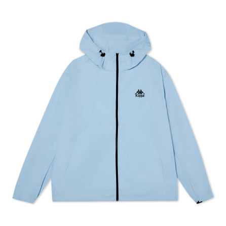 Kappa Summer Sun Protection Clothing Unisex Light Gray Blue