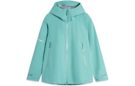 LiNing CF Waterproof Windbreaker Jacket Men's Sky Blue Teal