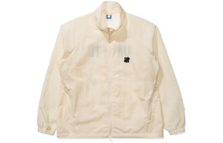 UNDEFEATED Logo Detail Stand Collar Zip-Up Long Sleeve Jacket Coat Unisex