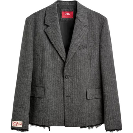 ZARA Harry Lambert Co-brand Business Suits Unisex Dark Gray