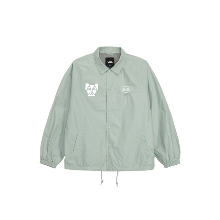 Vans Artist Notch Lapel Drawstring Hem Single-Breasted Jacket Men's