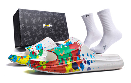 Lefight x Jifffly Slide Slippers Unisex Multicolor