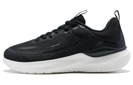 XTEP Anti-Slip Wear-Resistant Low-Top Casual Running Shoes Men's Black