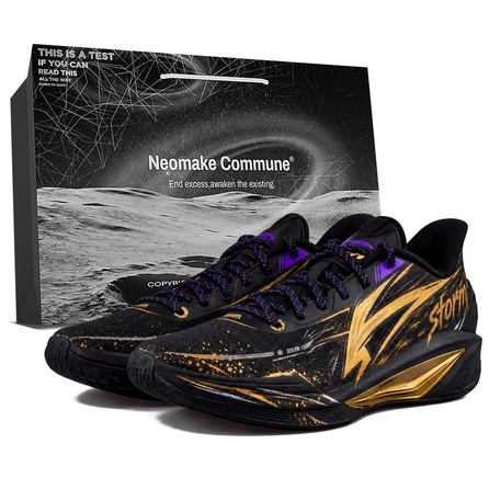 [Custom Sneakers] LiNing Storm Chaser Practical Training Concrete Court Quick Attack High Cost-Performance Student Gift Bag Stylish Unique Premium Niche Shock-Absorbing Wear-Resistant Anti-Slip Low-Top Basketball Shoes Unisex