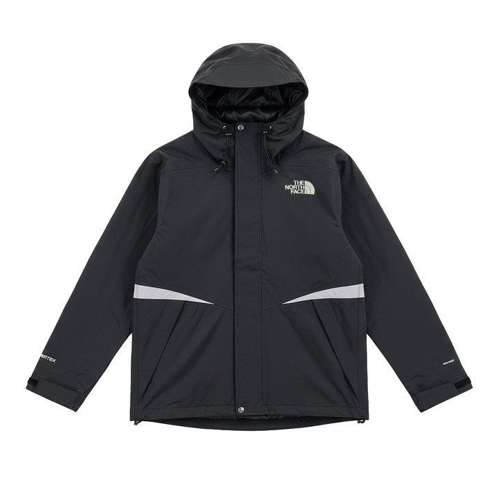 THE NORTH FACE Waterproof Windproof Hard Shell Hooded Hiking Travel Outdoor Breathable Jacket Men's