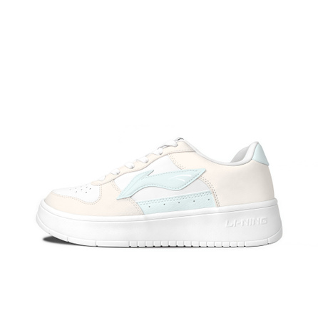 [Custom Sneakers] LiNing Floating Boat Clear Frost Versatile Daily Autumn Minimalist Work Commute Campus Girly Style Personalized Wear-Resistant Lightweight Low-Top Skate Shoes Unisex Yellow