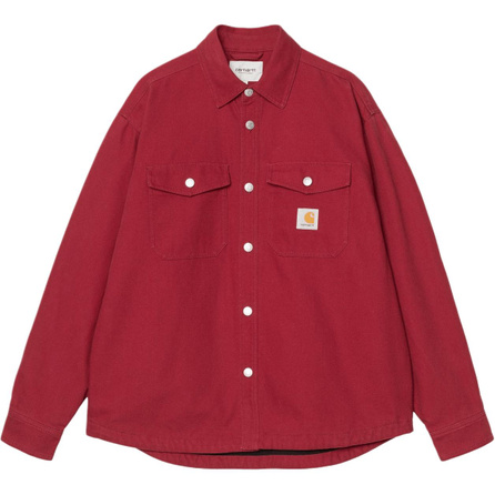 Carhartt WIP FW25 Selby Shirt Jacket Logo Button Front Casual Jacket Unisex