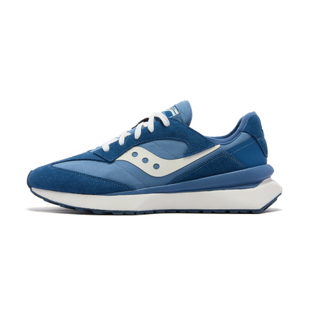 Saucony JAZZ RENEW Jazz V2 Comfortable Versatile Sunset Wilderness Anti-Slip Wear-Resistant Low-Top Casual Shoes Unisex Blue