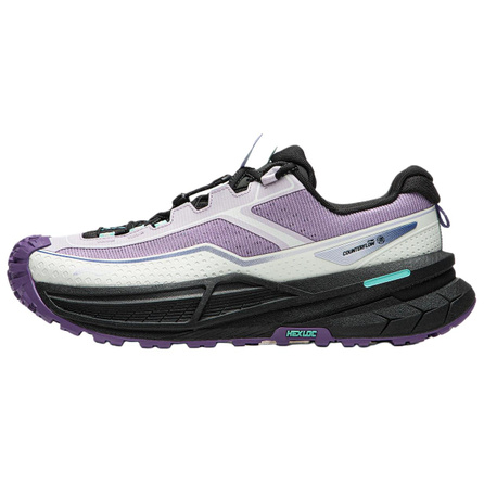 Li-Ning Outdoor CF Retro River Walk 2 Fabric TPU Lightweight Outdoor Breathable Responsive Low-Top Hiking Shoes Unisex Purple/White