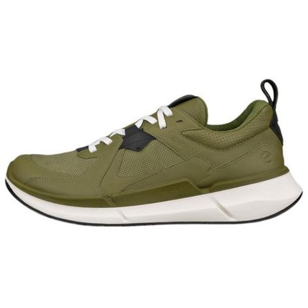 ecco Biom 2.2 Leather Lightweight Retro Commute Anti-Slip Low-Top Lifestyle Shoes Men's Green
